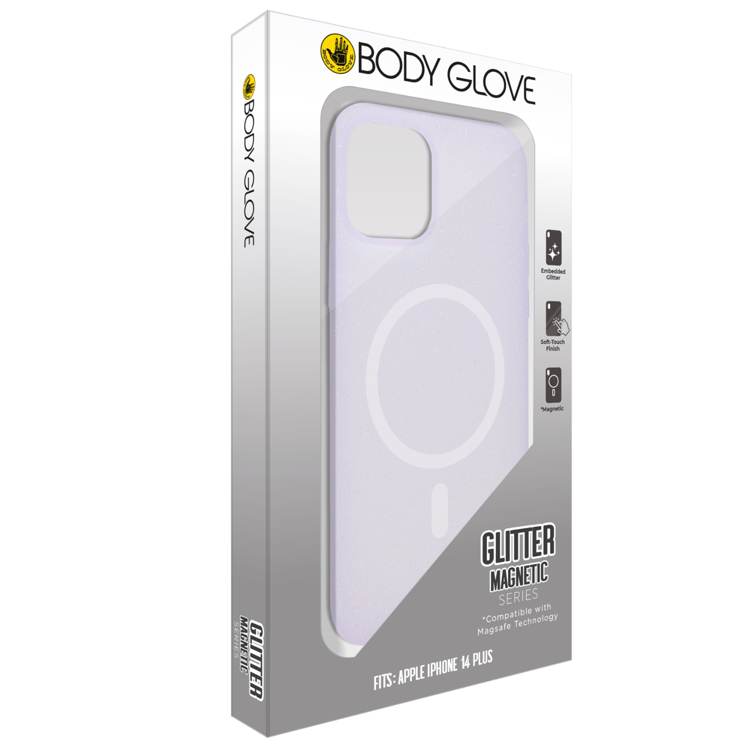 Body Glove Magnetic Glitter Silicone Case - Apple iPhone 14 Plus - Image 5
