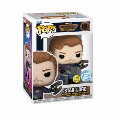 Funko Pop! Marvel Studios: Guardians Of The Galaxy - Star-Lord ( Glows In The Dark) (Special Edition)