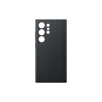 Samsung Vegan Leather Case - Samsung Galaxy S24 Ultra - Black