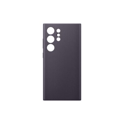 Samsung Vegan Leather Case - Samsung Galaxy S24 Ultra - Dark Violet