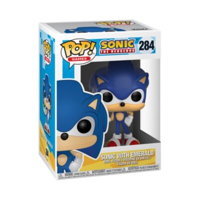 Funko Pop! Games: Sonic The Hedgehog - Sonic With Emerald