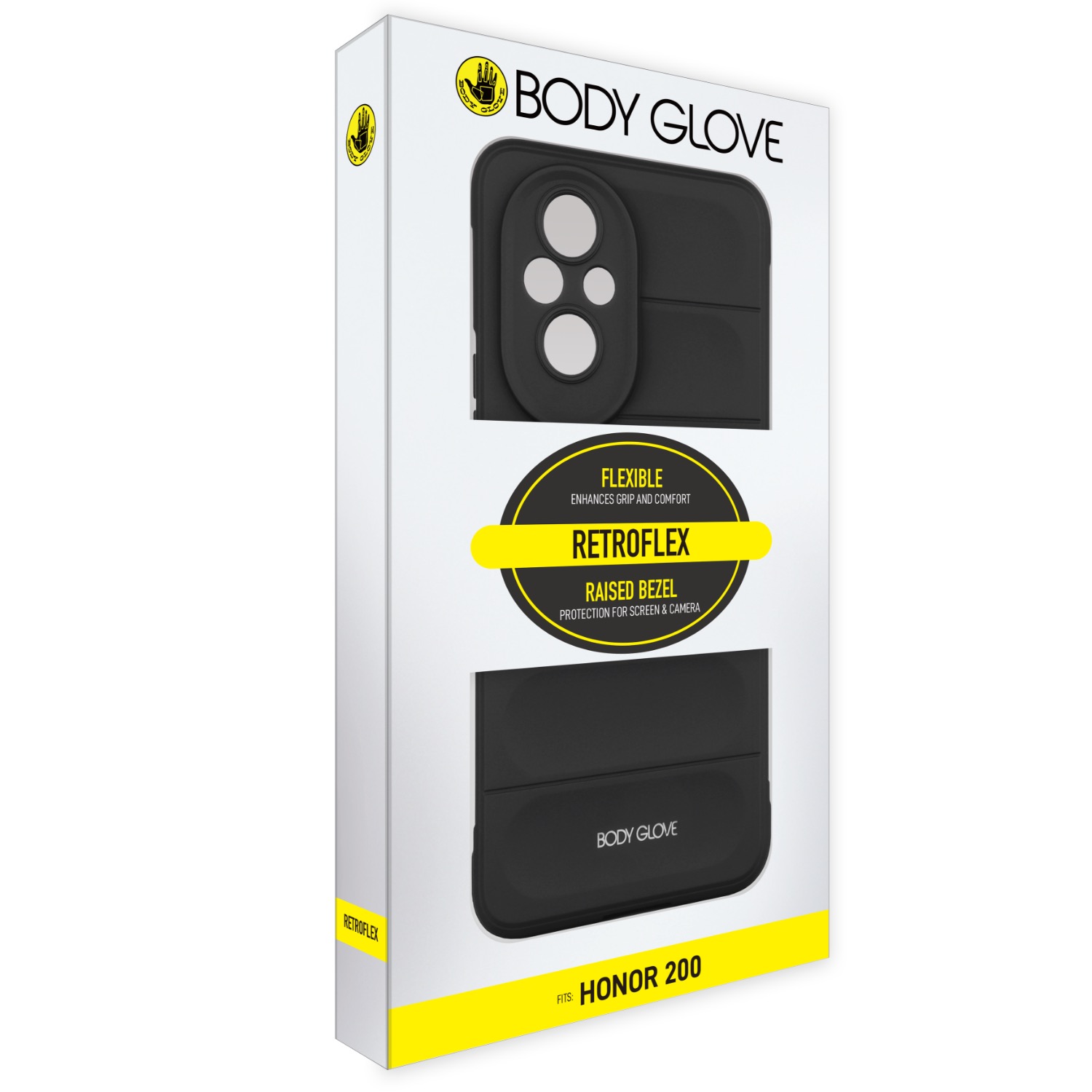 Body Glove Retroflex Case - HONOR 200 - Black - Image 9