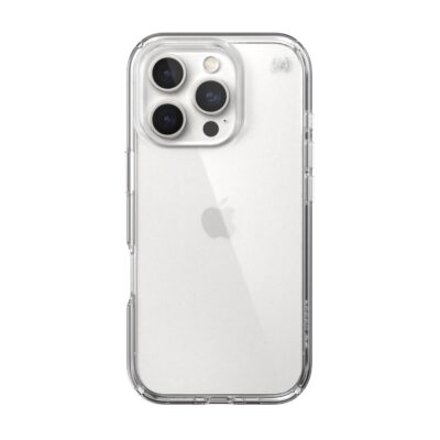 Speck Presidio Perfect Clear Case - Apple iPhone 16 Pro - Clear