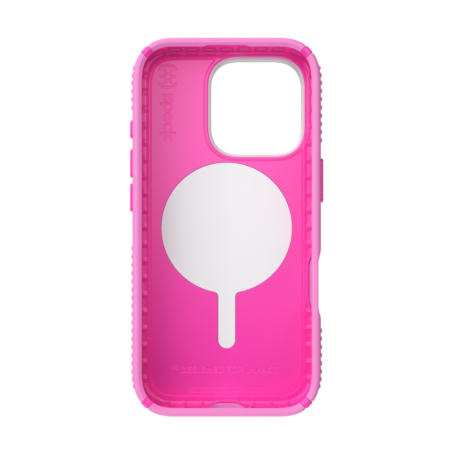 Speck Presidio2 Grip MagSafe Case - Apple iPhone 16 Pro - True Pink & Shocking Pink - Image 7