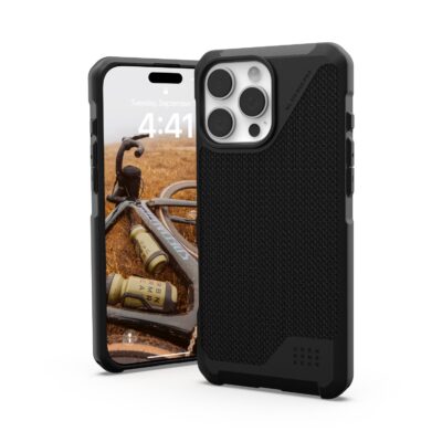 UAG Metropolis LT MagSafe Case - Apple iPhone 16 Pro Max - Kevlar Black