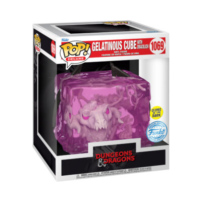 Funko Pop! Deluxe: Dungeons & Dragons - Gelatinous Cube With Dracolich (Special Edition)(Glows In The Dark)