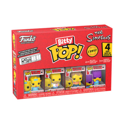 Funko Bitty Pop!: The Simpsons - Series 3 4 Pack