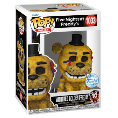 Funko Pop! Games: Five Nights At Freddys - Withered Golden Freddy (Special Edition)