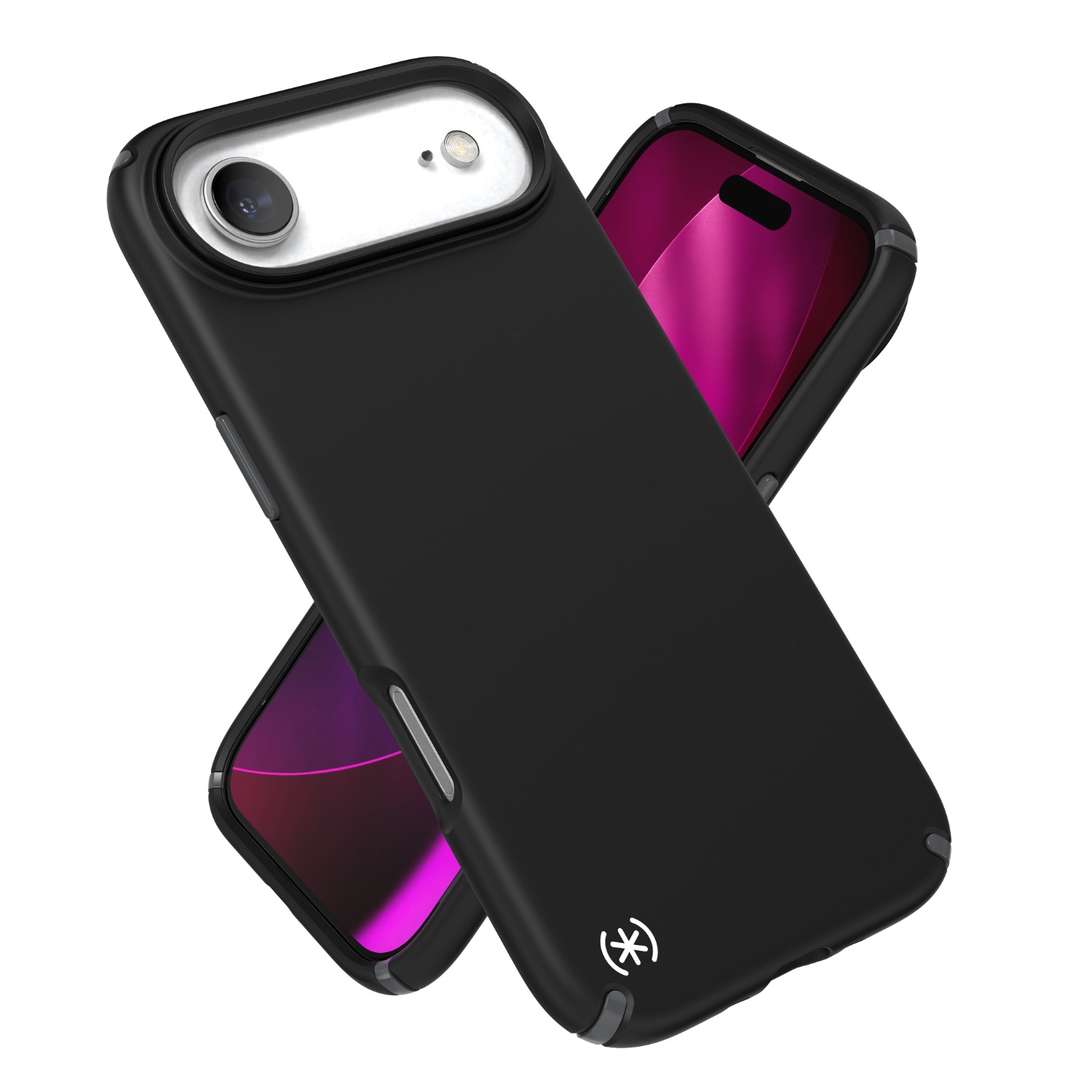 Speck Presidio2 Pro MagSafe Case - Apple iPhone Air - Black & Slate Grey - Image 8