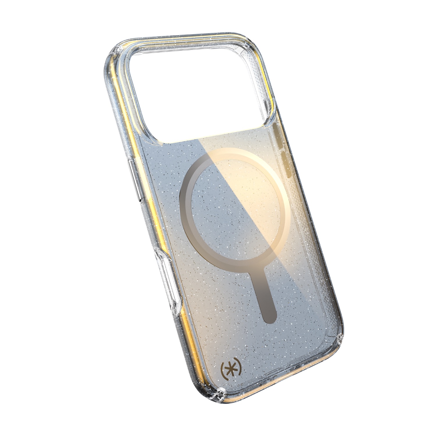 Speck Presidio Lux MagSafe Case - Apple iPhone 17 Pro - Silver Glitter - Image 2