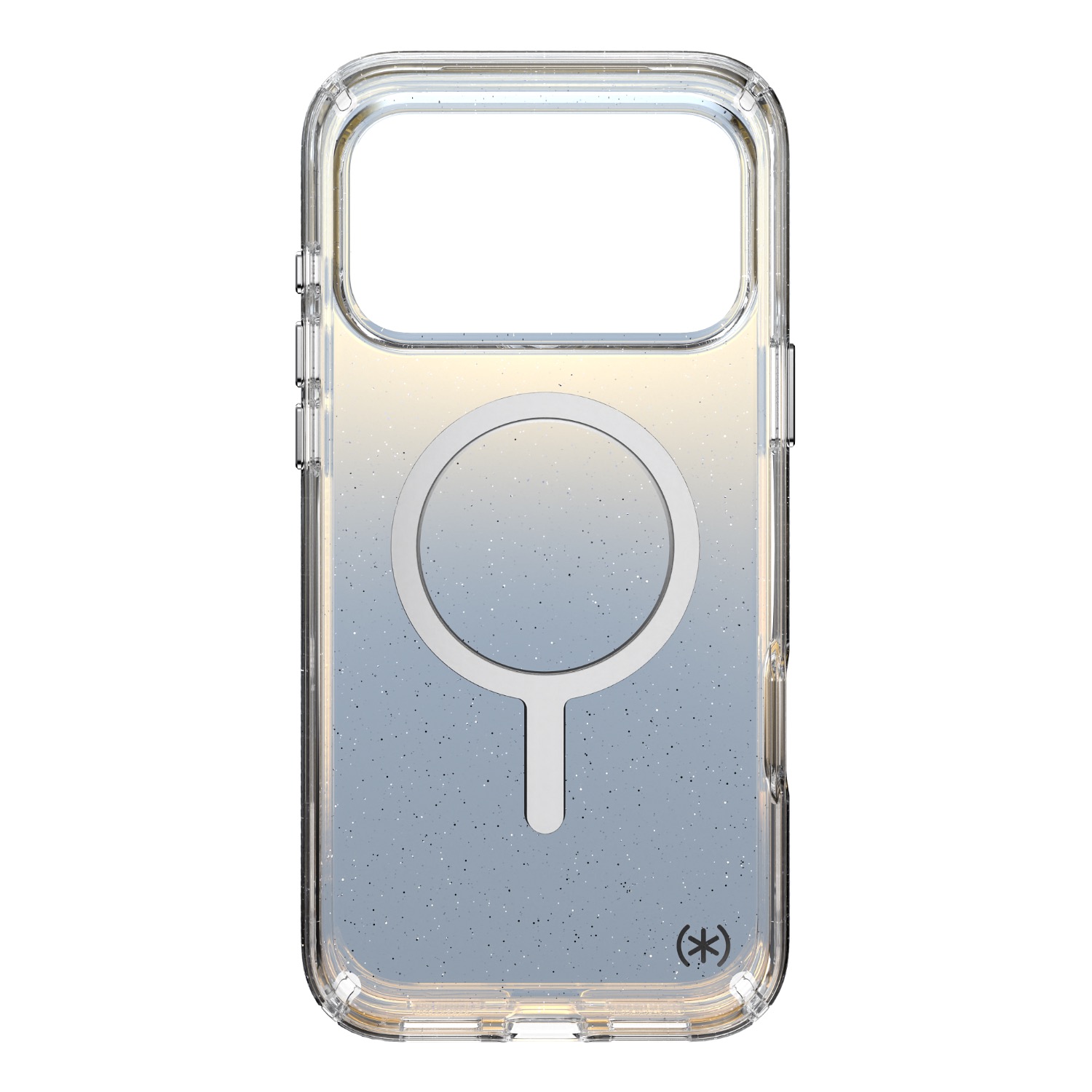 Speck Presidio Lux MagSafe Case - Apple iPhone 17 Pro Max - Silver Glitter - Image 4