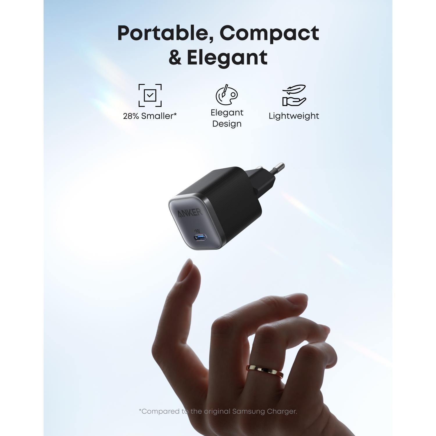 Anker 1 Port Nano PD Wall Charger 45W - Black - Image 5