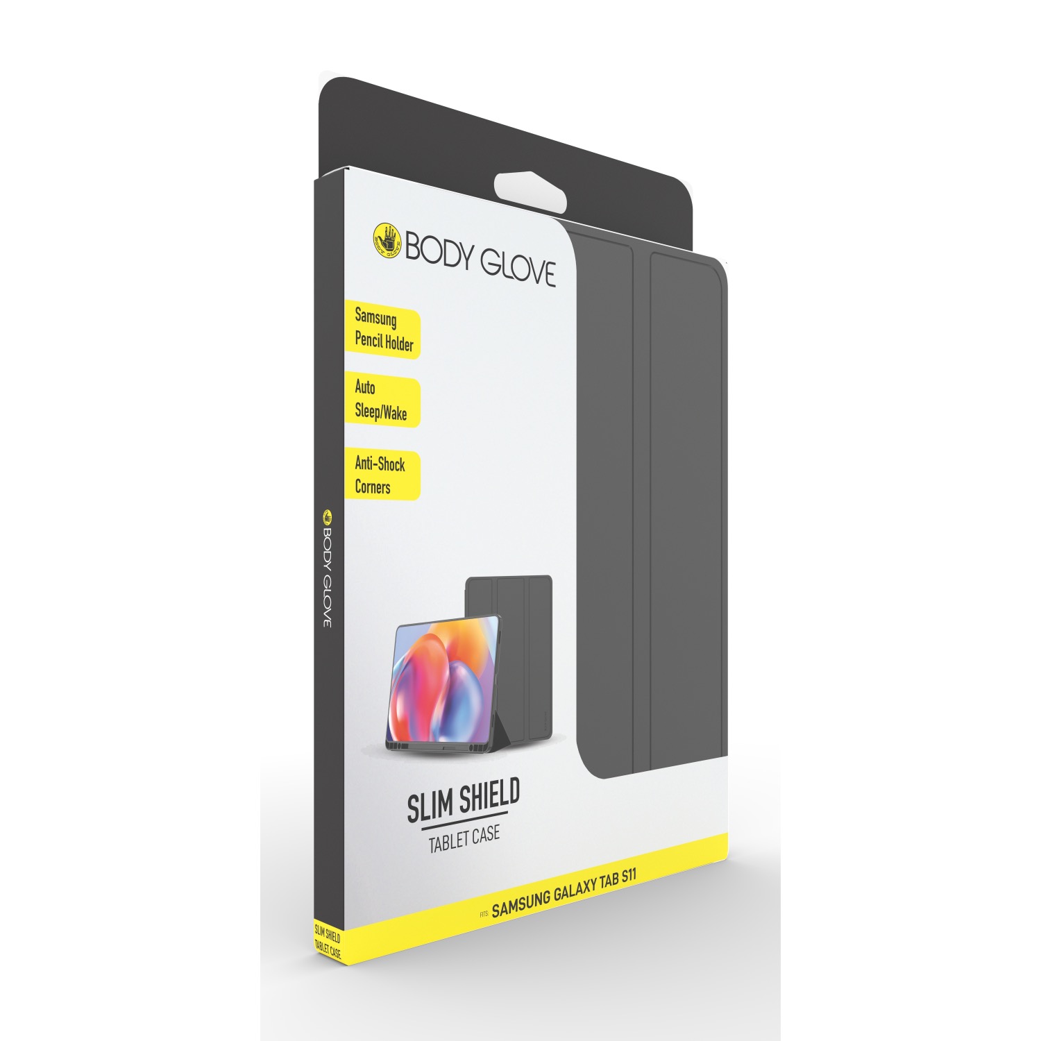 Body Glove Slim Shield Tablet Case - Samsung Galaxy Tab S11 - Black - Image 6