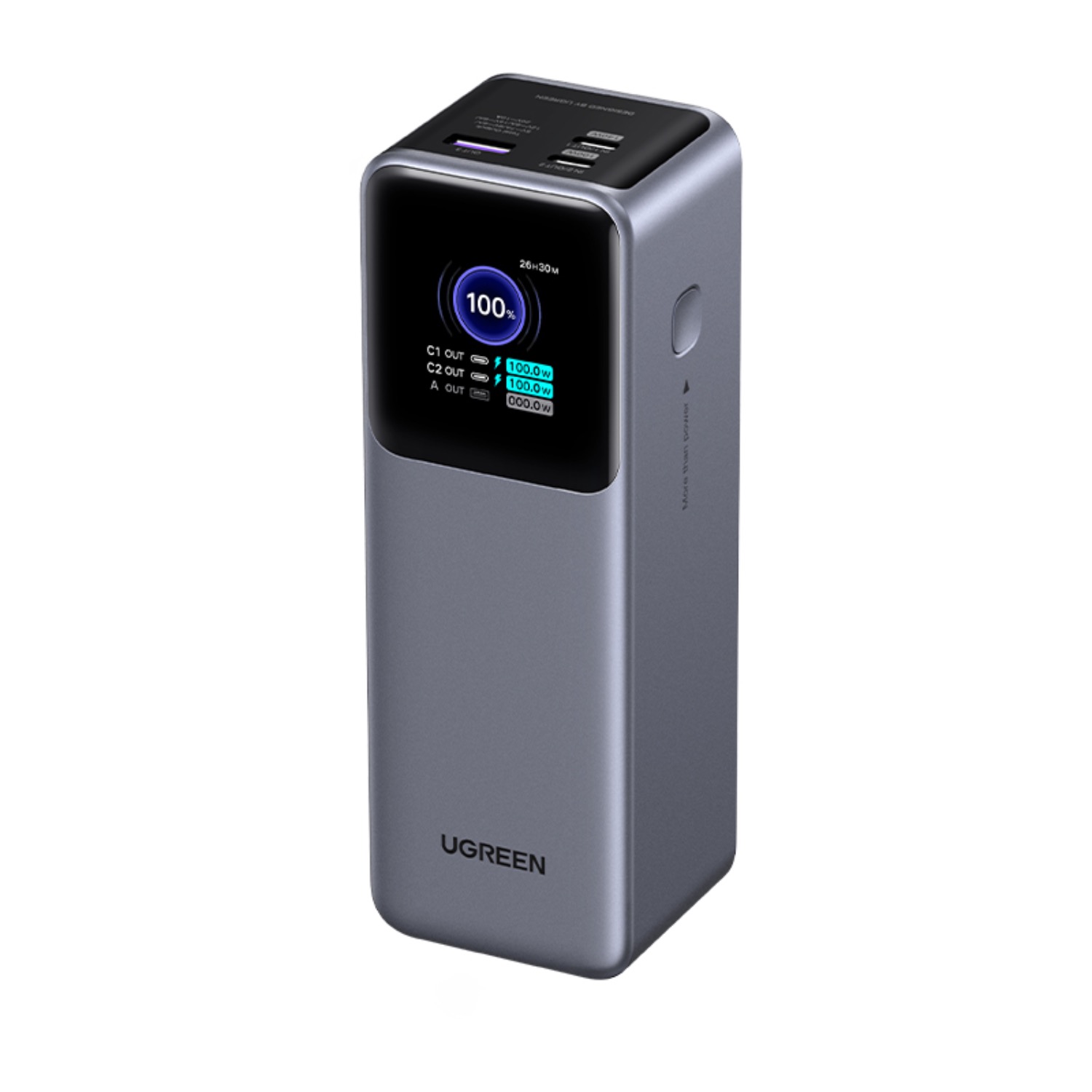 UGREEN Fast Charging Power Bank 25000mAh 200W - Grey