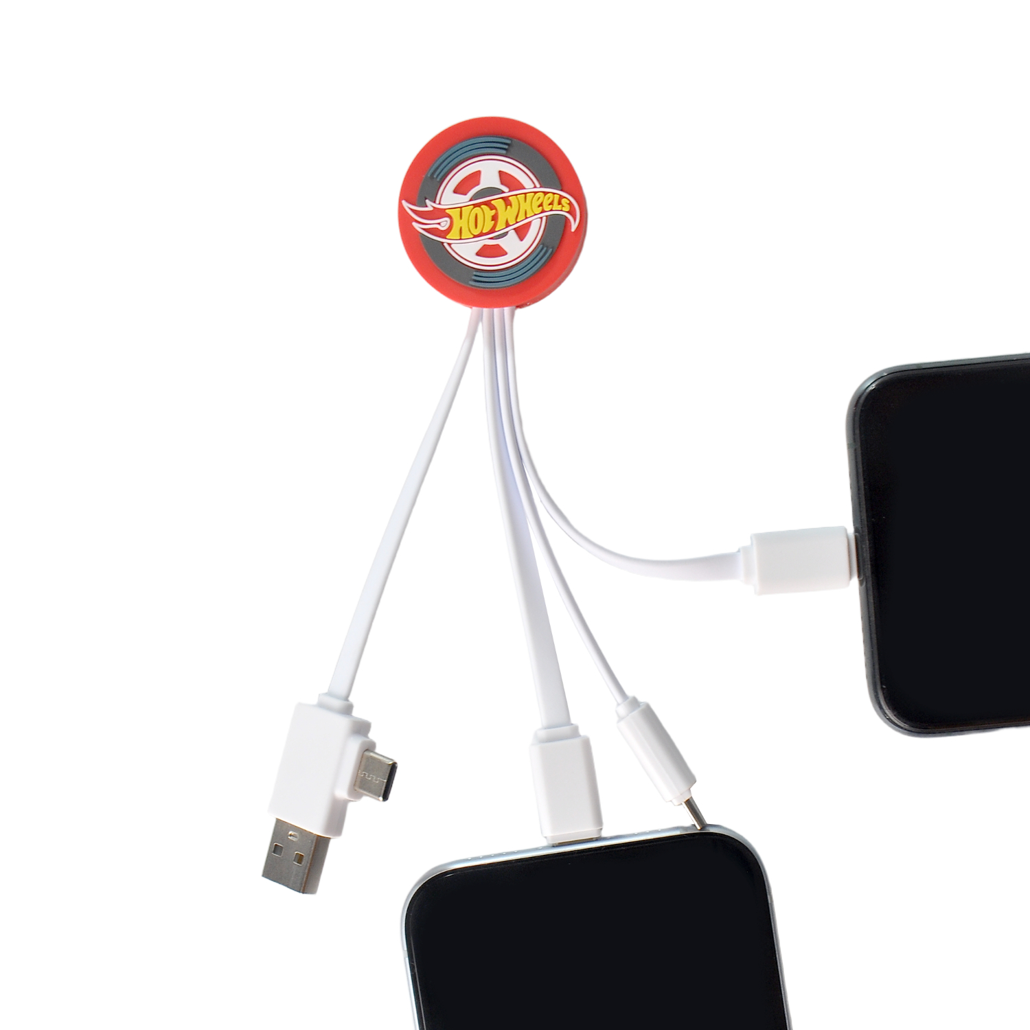 Hot Wheels 5-In1 Cable - White - Image 34
