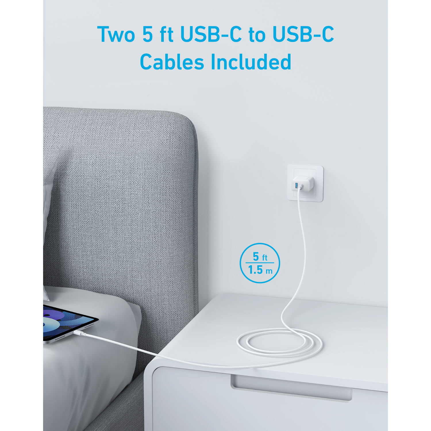 Anker Fast Charger 20W - White - Image 18