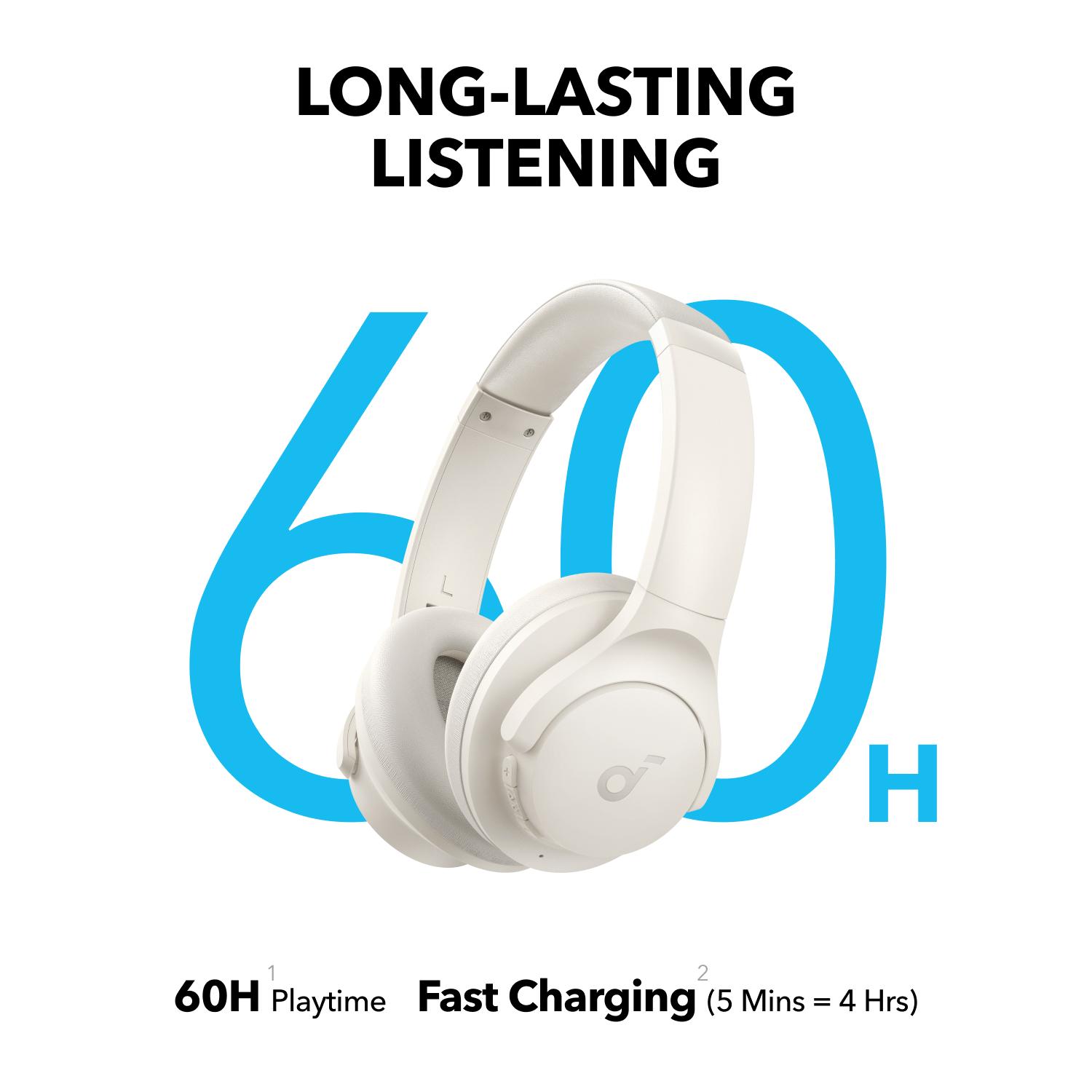 soundcore Q11i Headphones - White - Image 4