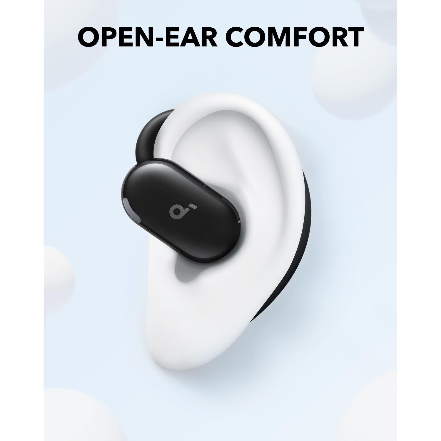 soundcore V20i Earbuds With Adjustable Hooks - Black - Image 7