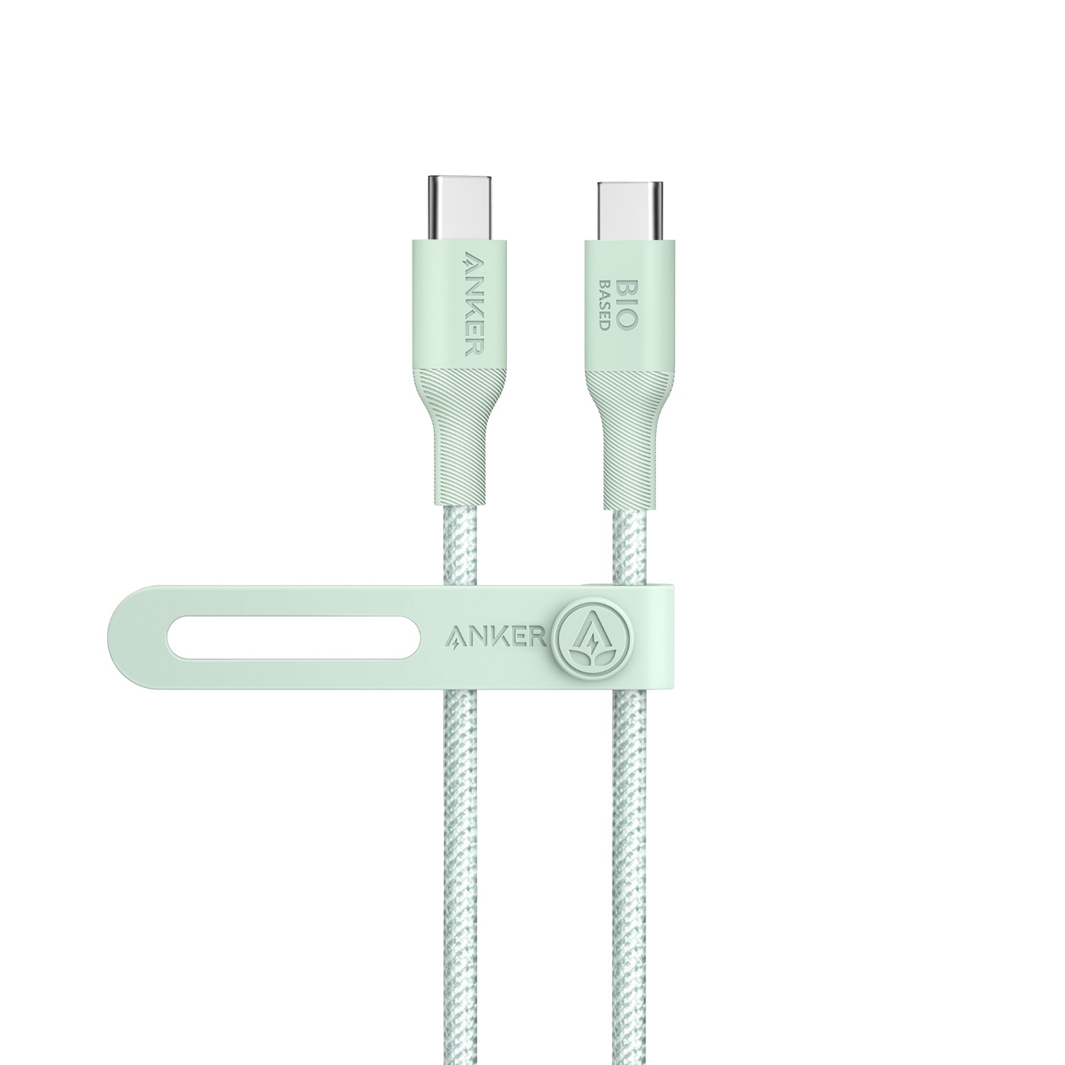 Anker 544 Bio-Based USB C-USB C Cable Fast Charging 140W 0.9M Cable - Green - Image 9