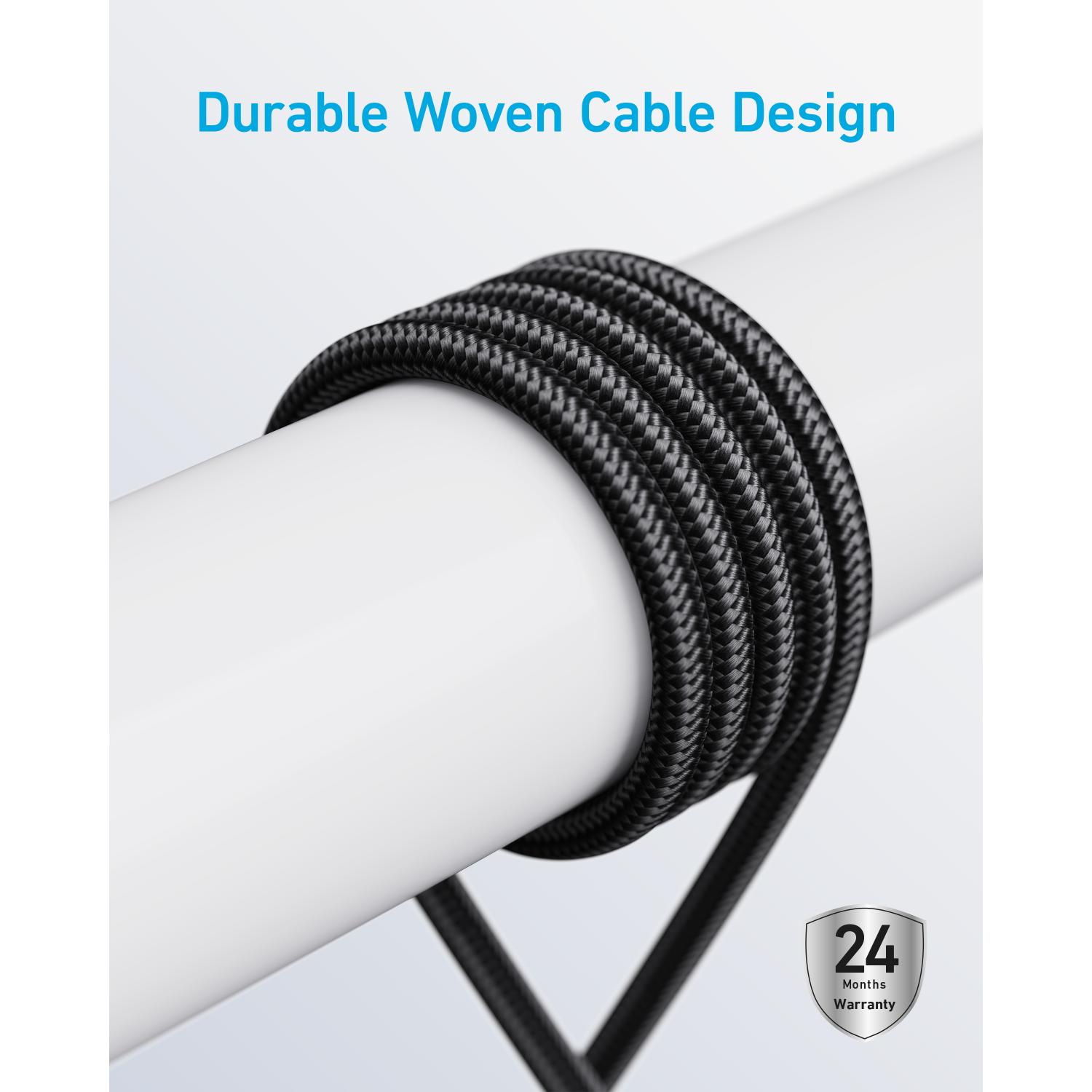Anker 310 USB-C To USB-C Cable 60W 1.8M Cable - Black - Image 11