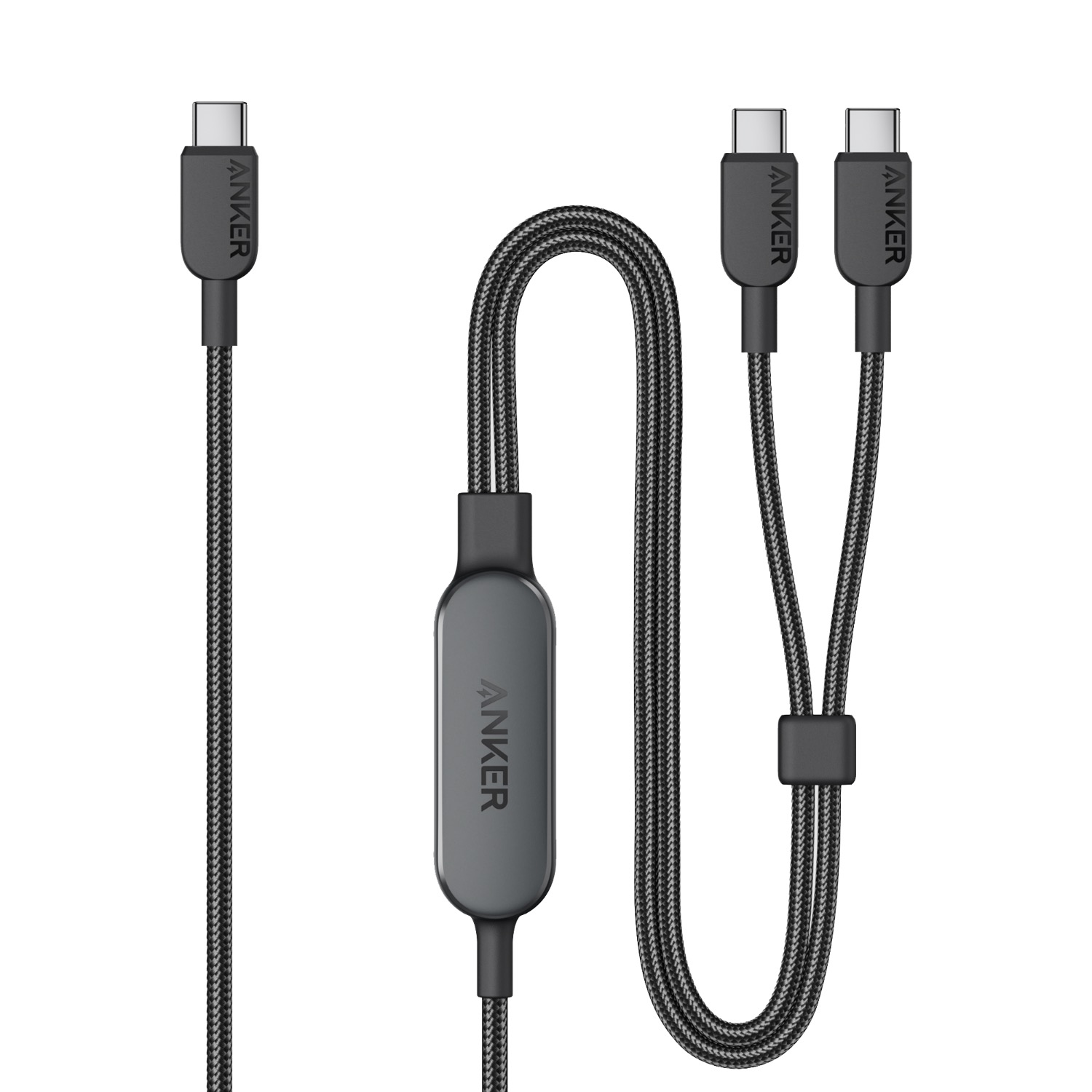 Anker 2-In-1 USB-C To USB-C Cable 140W 1.2M Cable - Black - Image 25