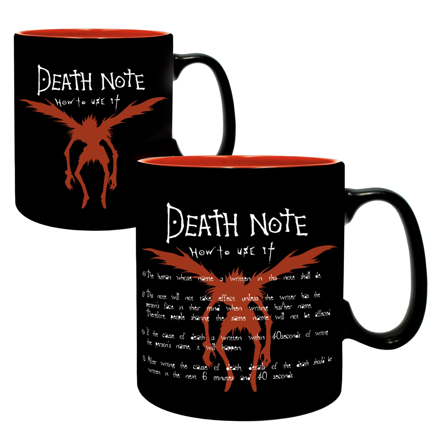 Death Note - Mug Heat Change - 460ml - Kira & Ryuk - Image 13