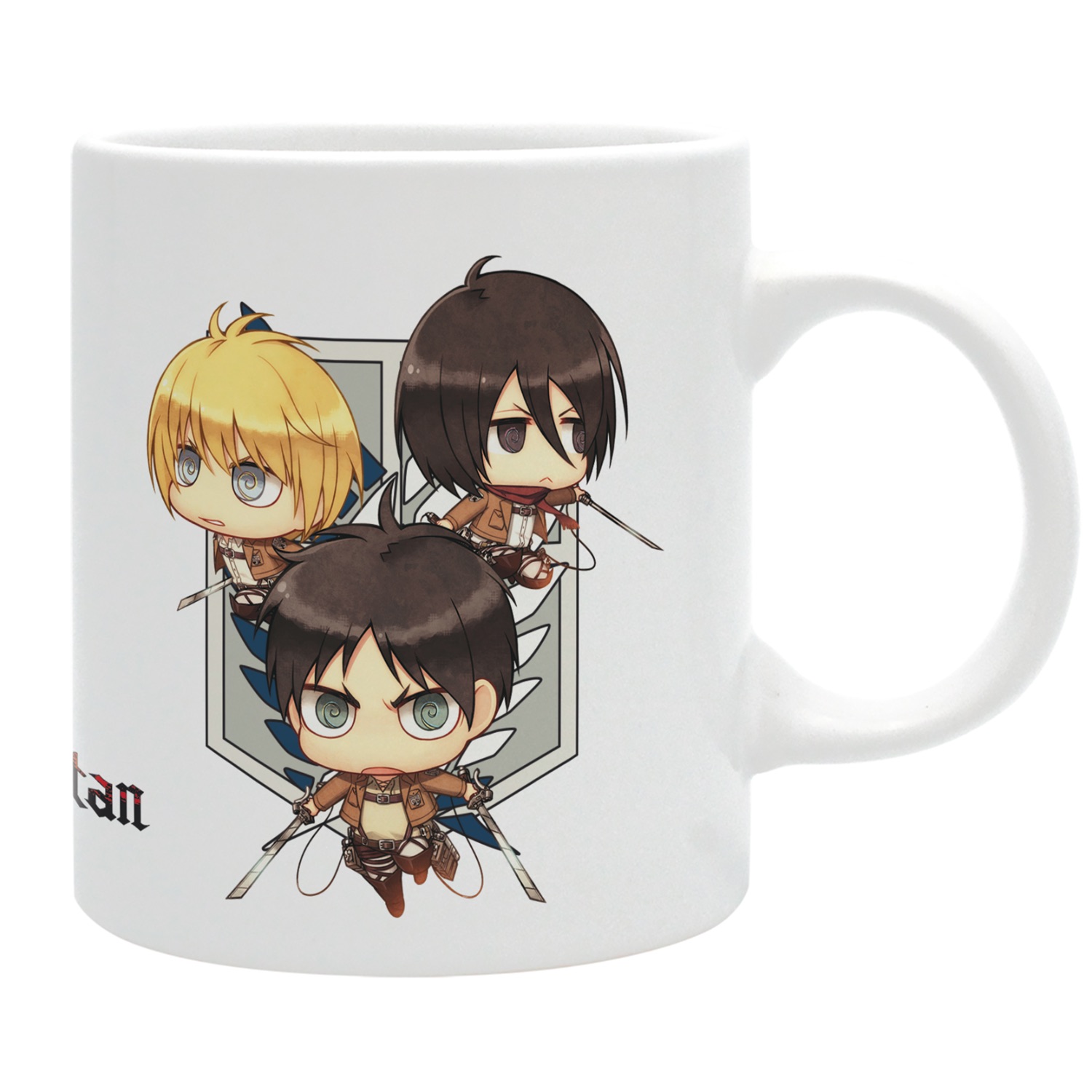 Attack On Titan - Mug - 320ml - Chibi Trio - Image 7