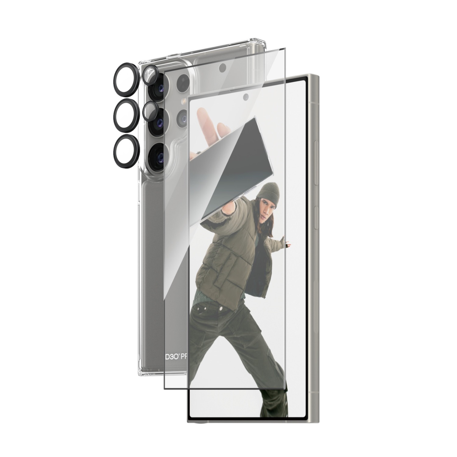 PanzerGlass 3-In-1 Protection Bundle - Samsung Galaxy S24 Ultra - Image 6
