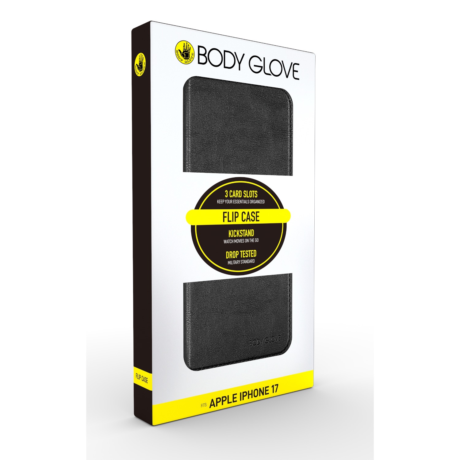 Body Glove Flip Series - Apple iPhone 17 - Black - Image 9