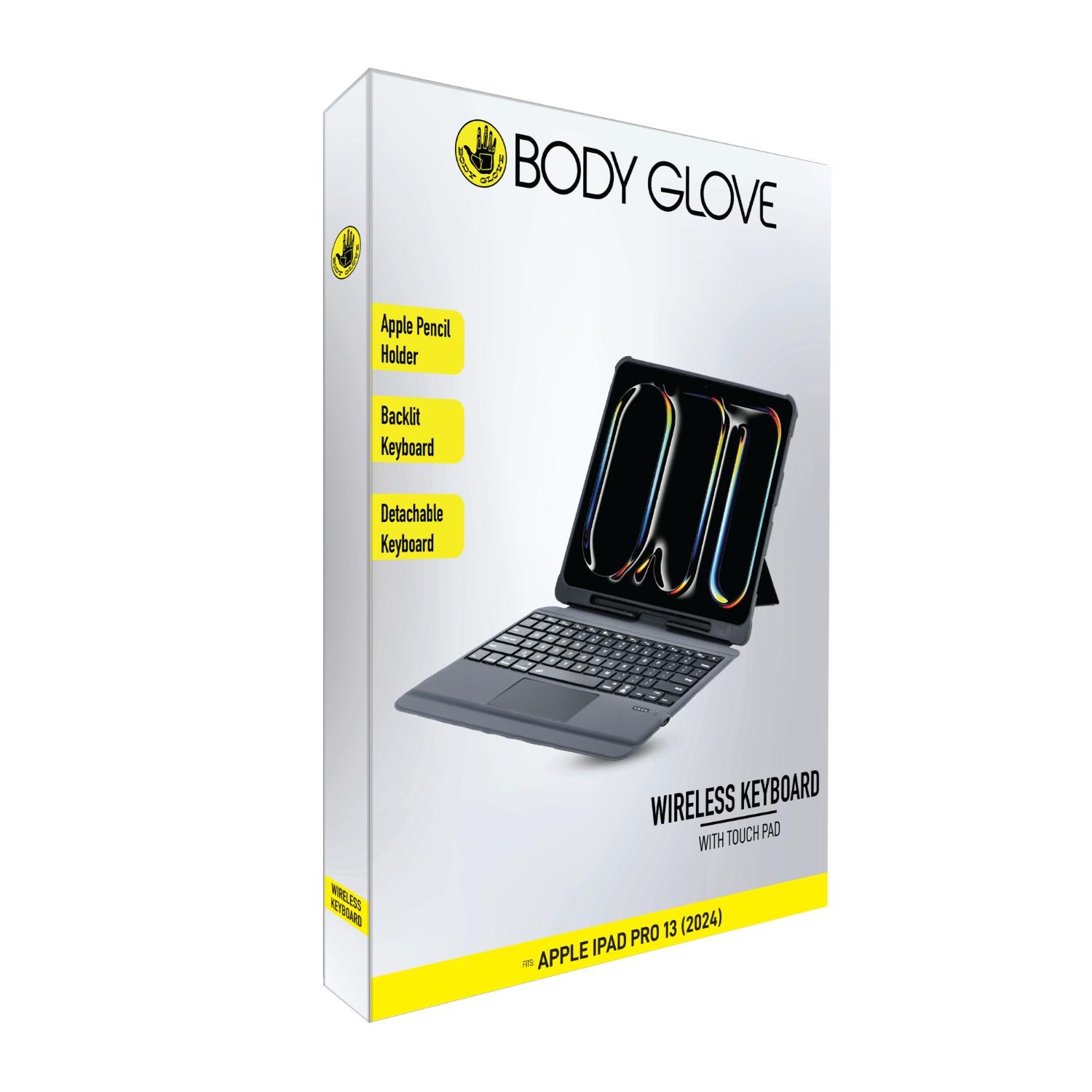 Body Glove Bluetooth Keyboard With Touch Pad - Apple iPad Pro 13 (2024) - Image 12