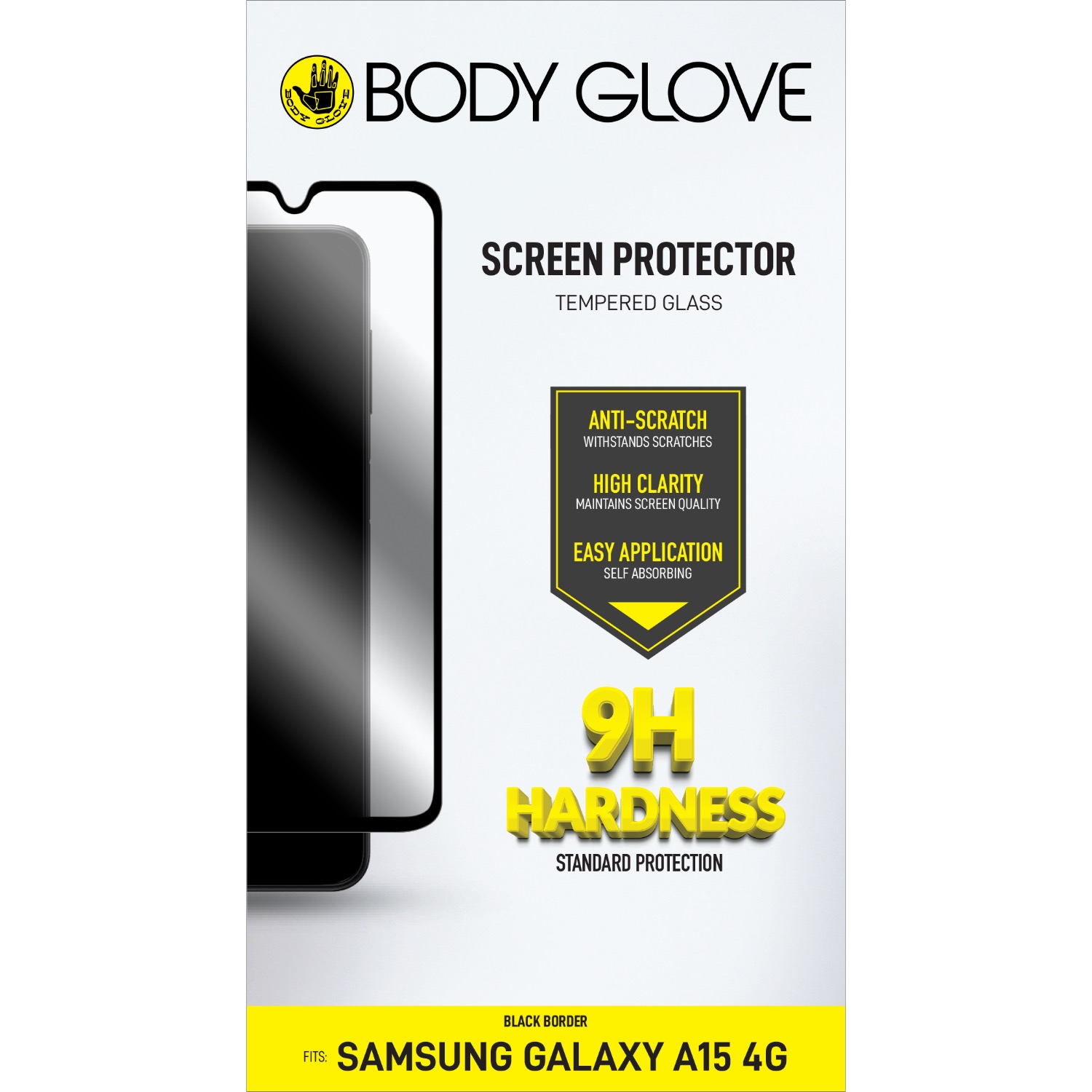 Body Glove Tempered Glass Screen Protector - Samsung Galaxy A15 4G - Image 5