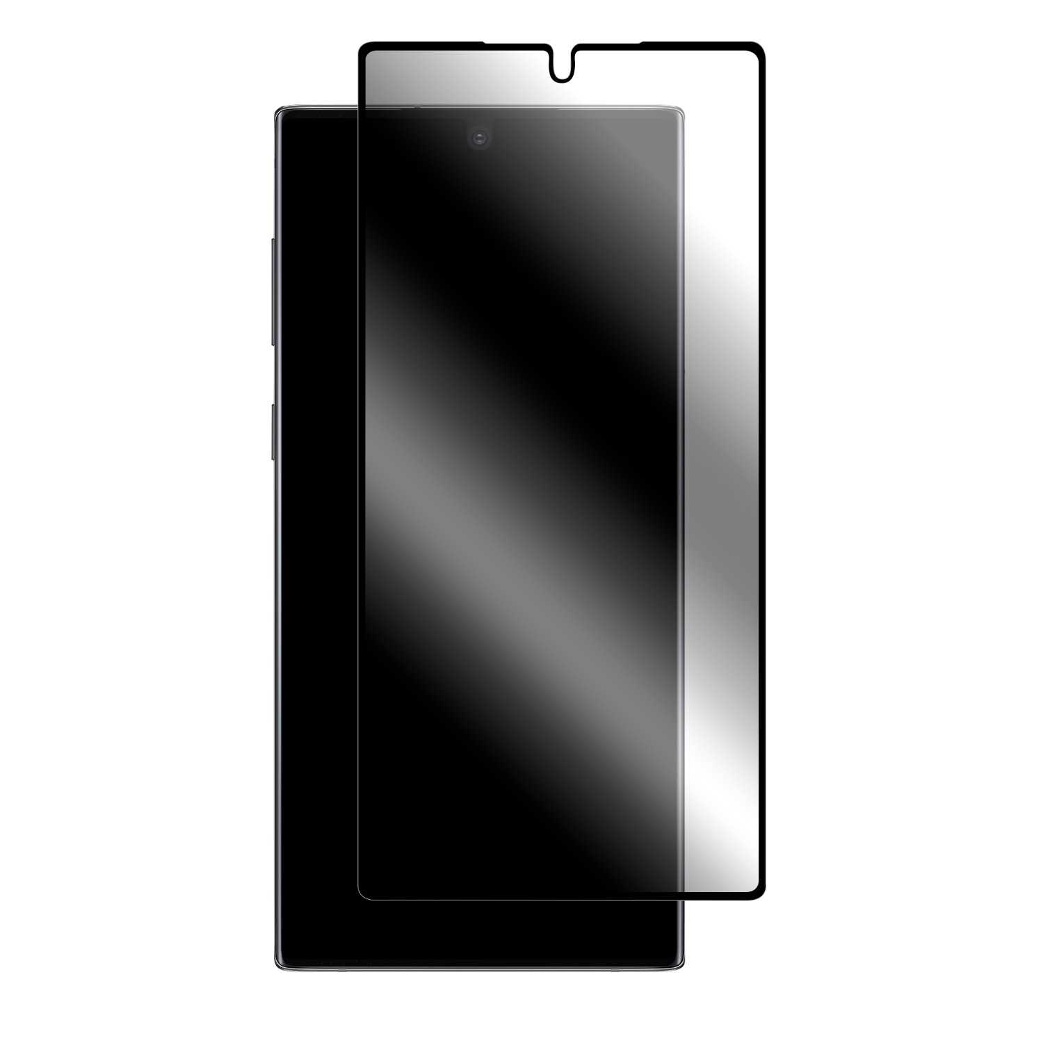 Body Glove Tempered Glass Screen Protector - Samsung Galaxy S24U - Black Border - Image 5