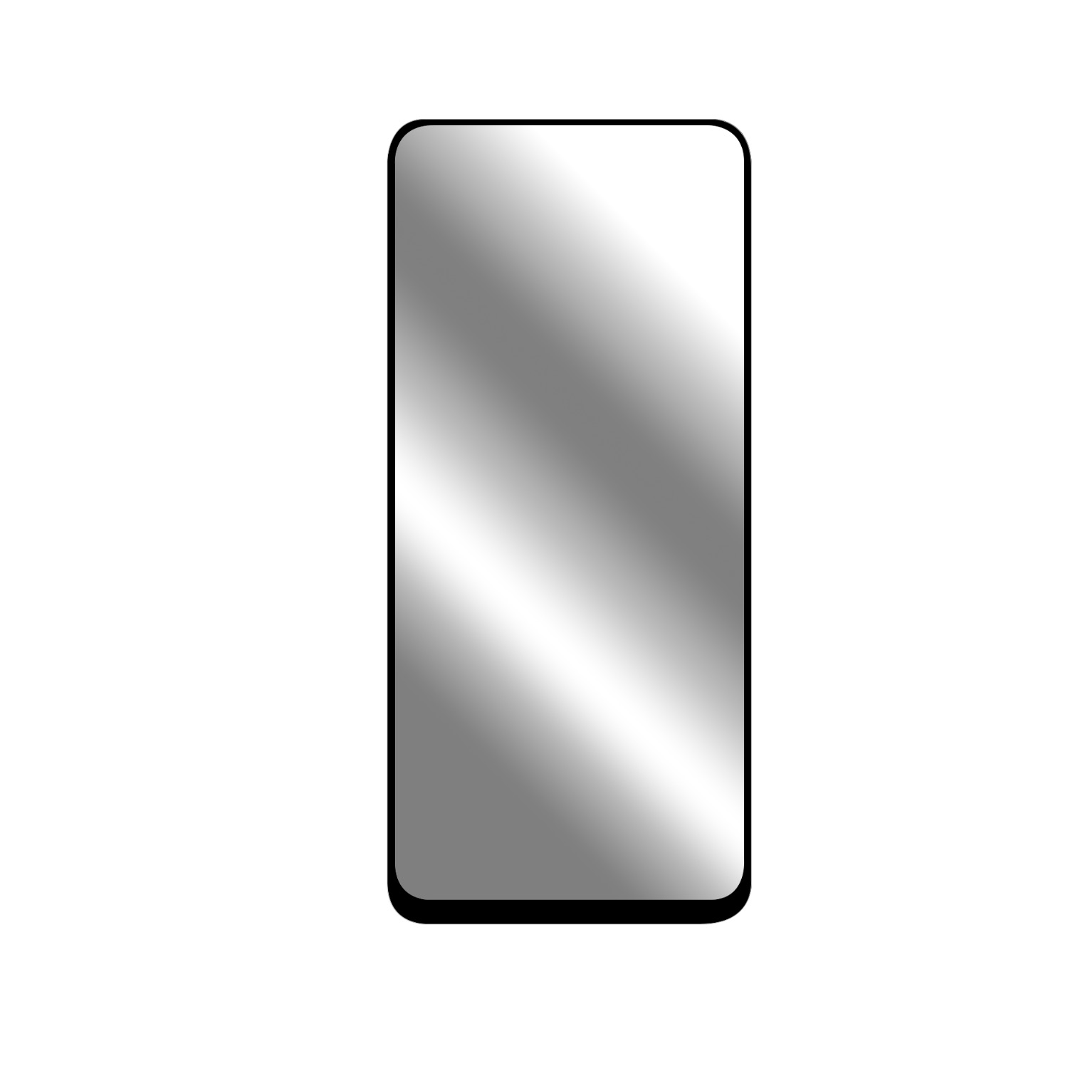 Body Glove Tempered Glass Screen Protector - HONOR X7d - Black Border - Image 8
