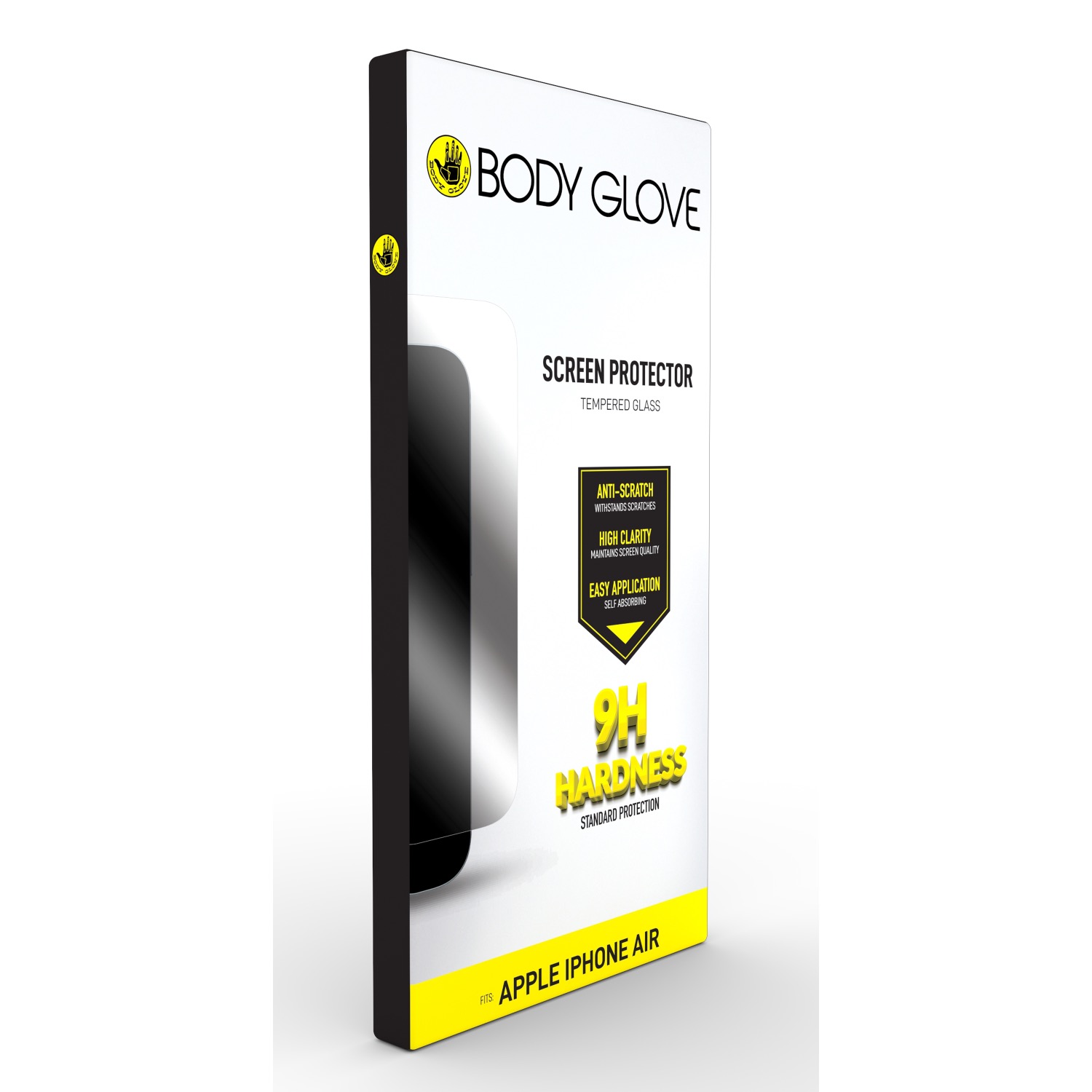 Body Glove Tempered Glass Screen Protector - Apple iPhone Air - Clear - Image 20