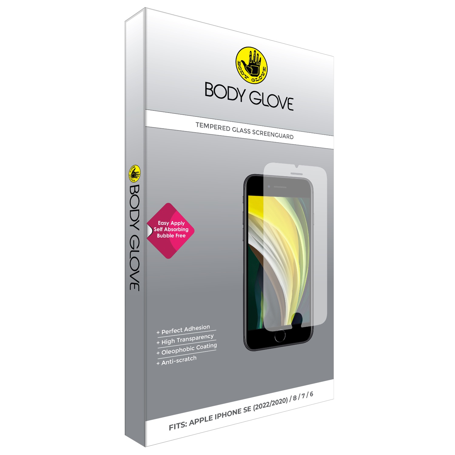 Body Glove Tempered Glass Screen Protector - Apple iPhone SE (2022) / iPhone SE (2020) / iPhone 8 / iPhone 7 / iPhone 6 - Image 20