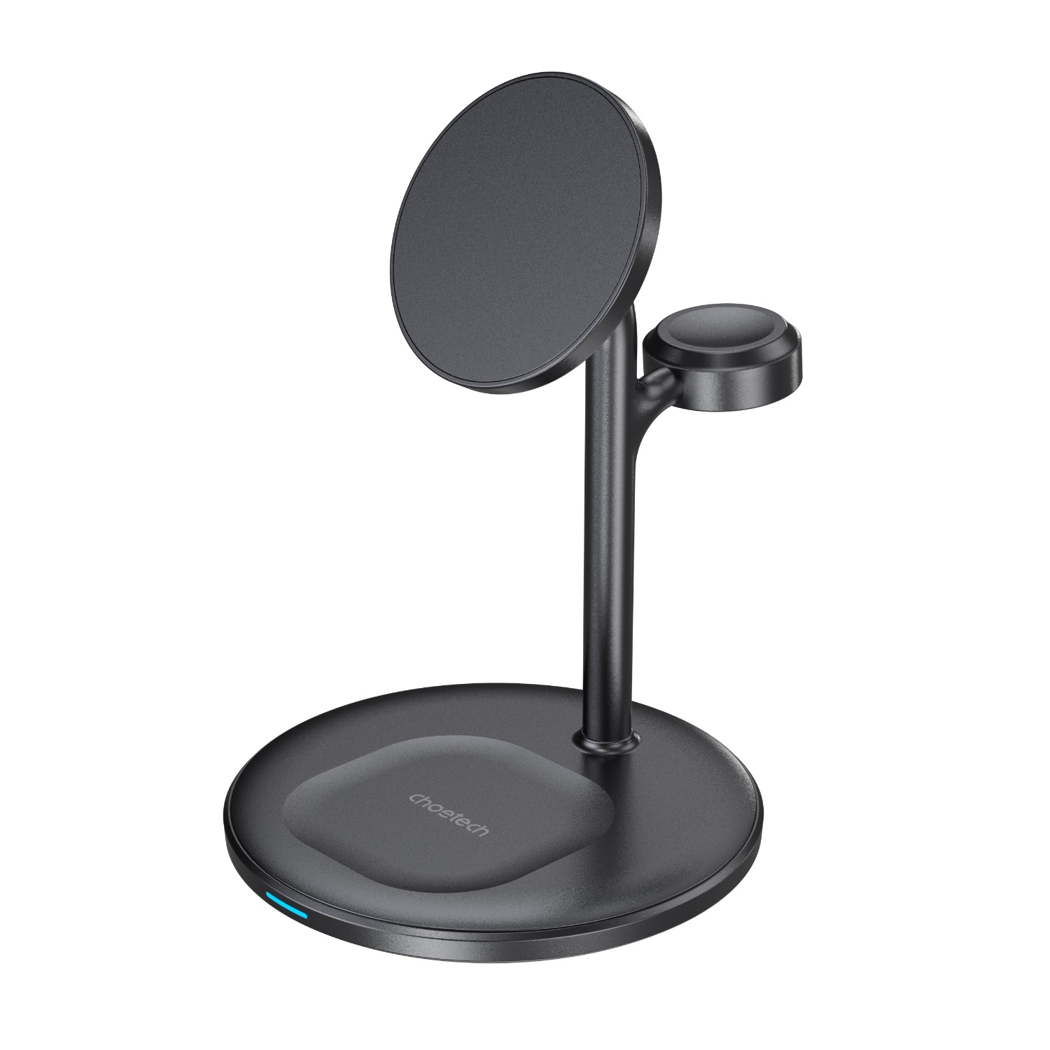 Choetech Fast Wireless 3 In 1 Magnetic Charging Stand T585-F 15W - Black - Image 5