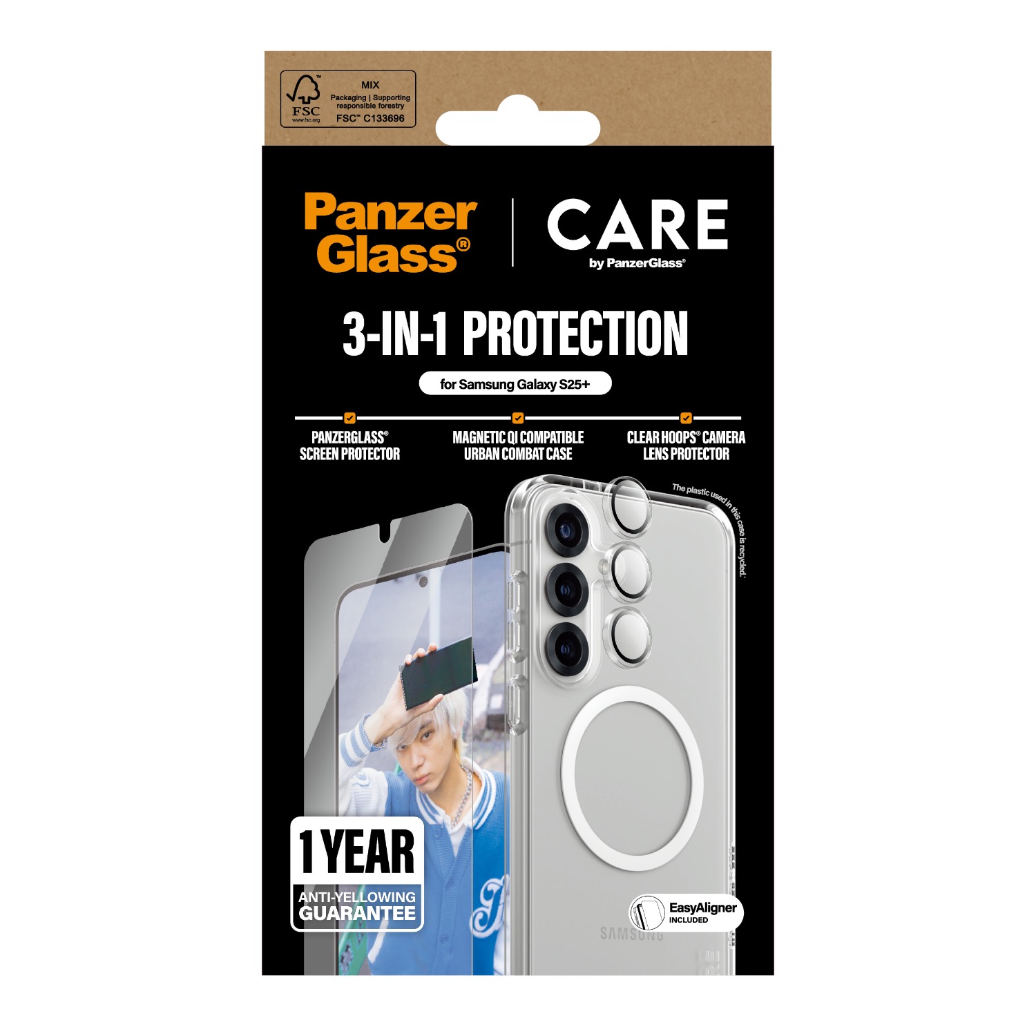 PanzerGlass 3-In-1 Protection Bundle - Samsung Galaxy S25+ - Image 16