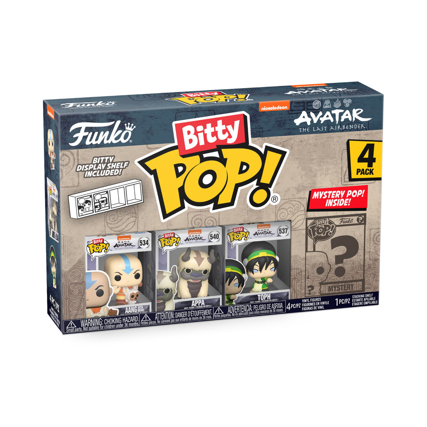 Funko Bitty Pop!: Avatar The Last Airbender - Series 1 4 Pack - Image 7