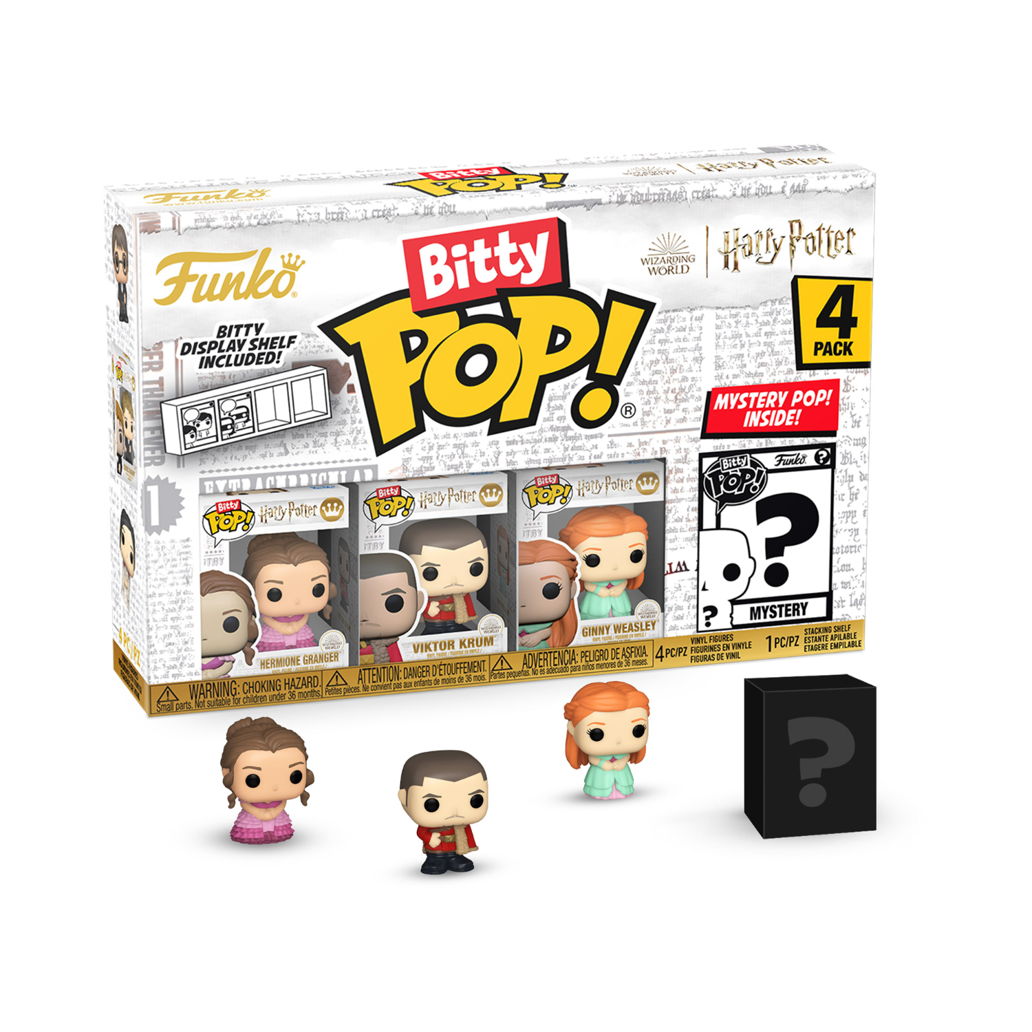 Funko Bitty Pop!: Harry Potter And The Goblet Of Fire - Series 2 4 Pack - Image 7