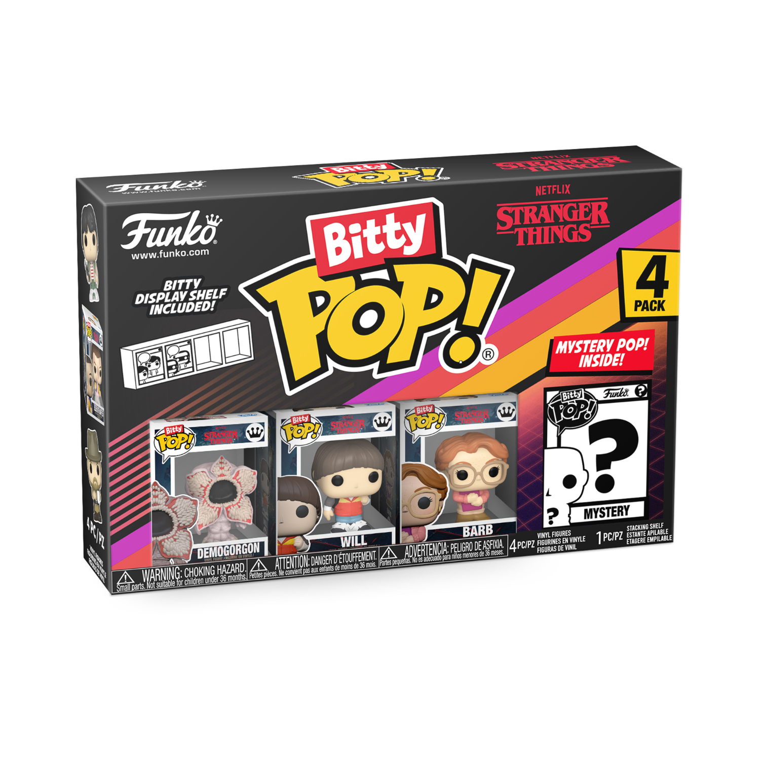 Funko Bitty Pop!: Stranger Things - Series 1 4 Pack - Image 15
