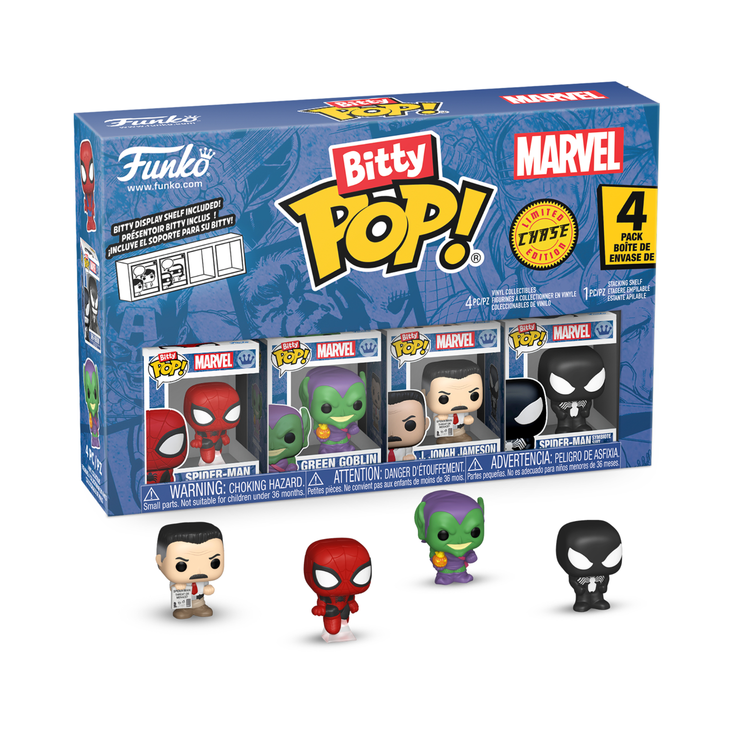 Funko Bitty Pop!: Spider-Man - Series 1 4 Pack - Image 13