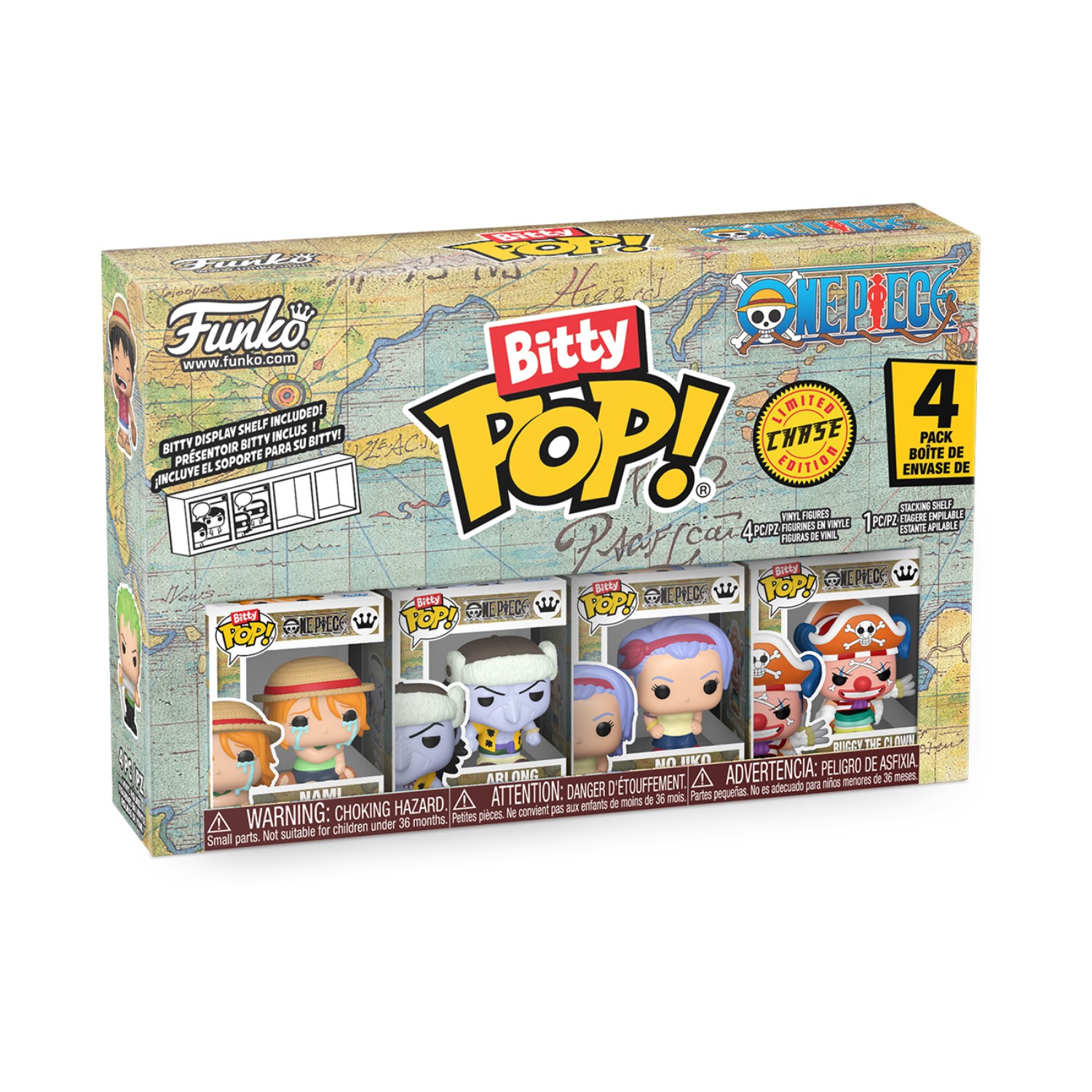 Funko Bitty Pop!: One Piece - Series 2 4 Pack(Limited Chase Edition) - Image 8