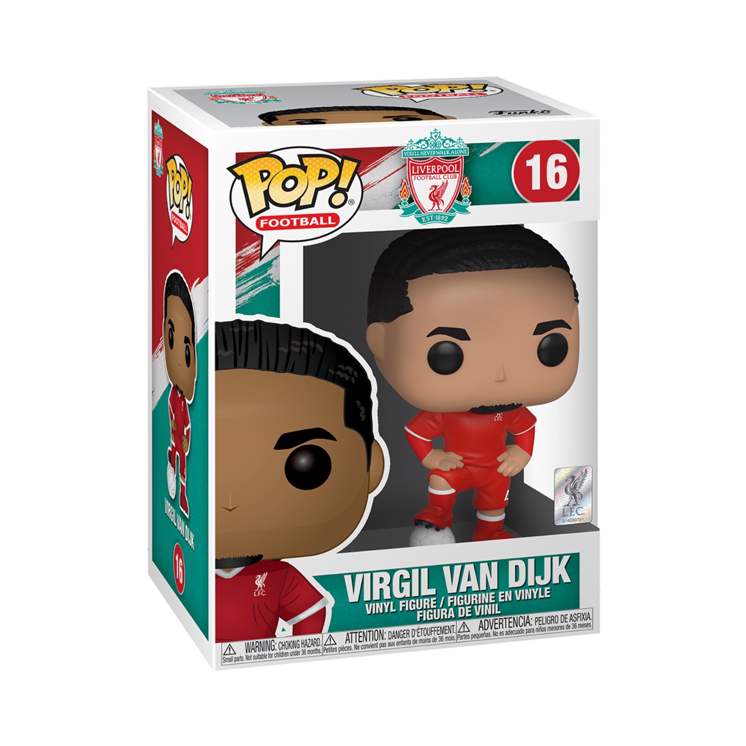 Funko Pop! Football: Liverpool Football Club - Virgil Van Dijk - Image 5