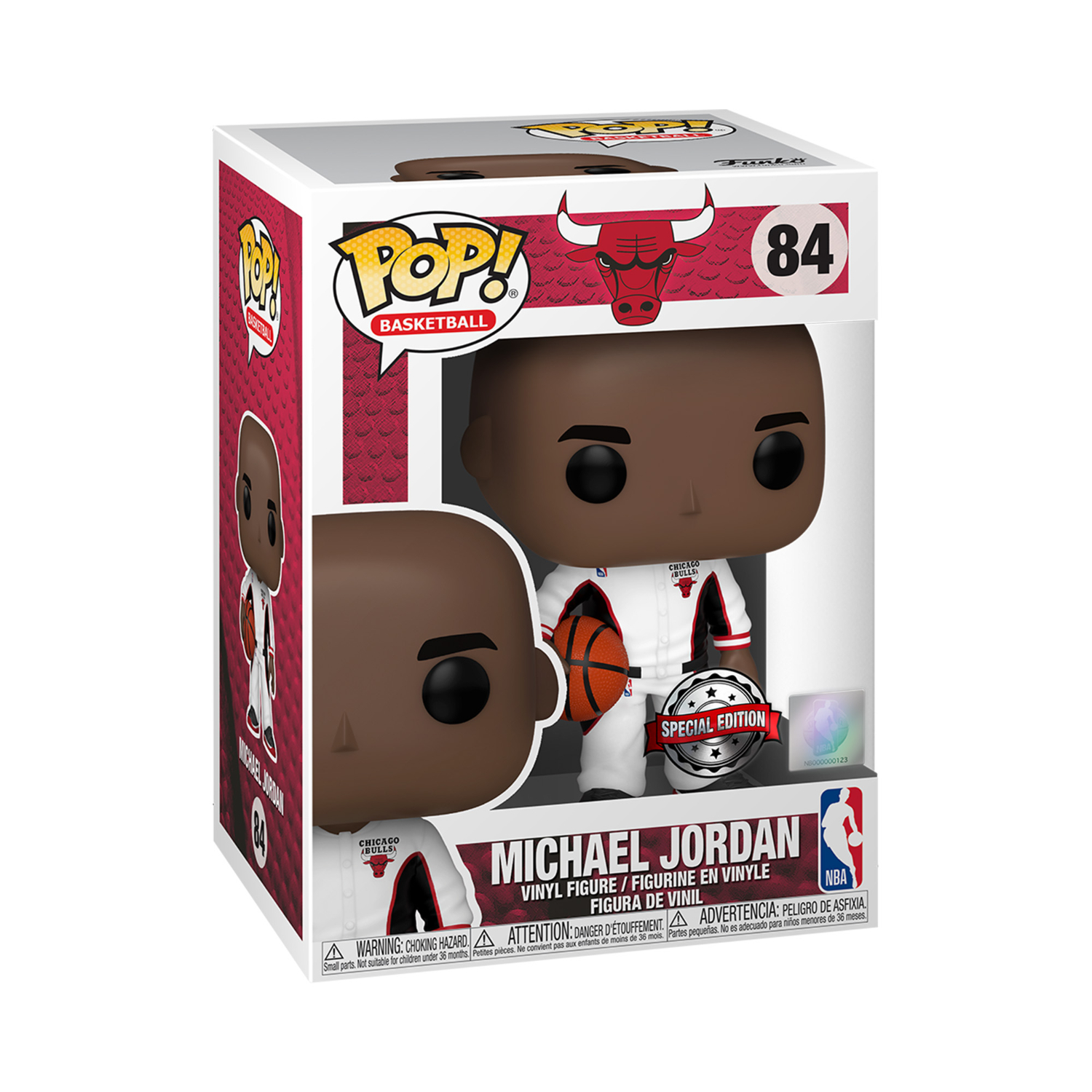 Funko Pop! Basketball: NBA-Michael Jordan (Special Edition) - Image 4