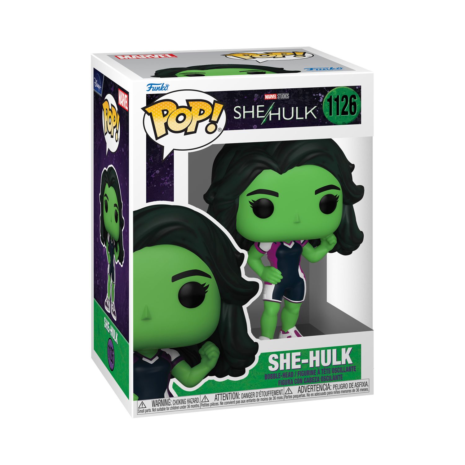 Funko Pop! Marvel Studios: She-Hulk - She Hulk In A Sport Wear - Image 5