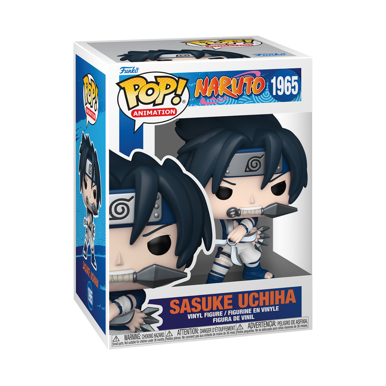 Funko Pop! Animation: Naruto - Sasuke Uchiha With Demon Wind Shuriken - Image 3