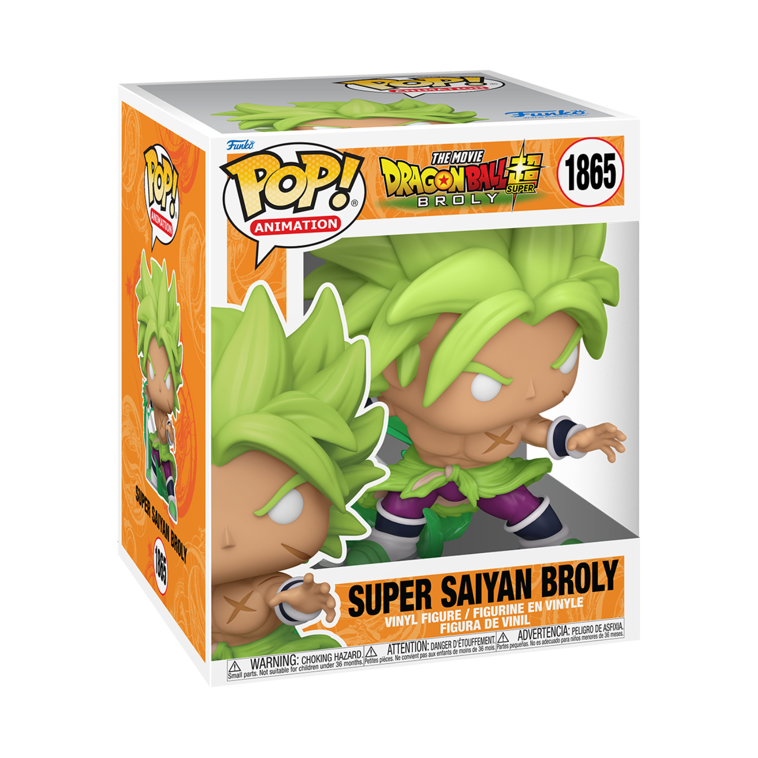 Funko Pop! Super Animation: Dragon Ball Super Broly - Super Saiyan Broly - Image 3
