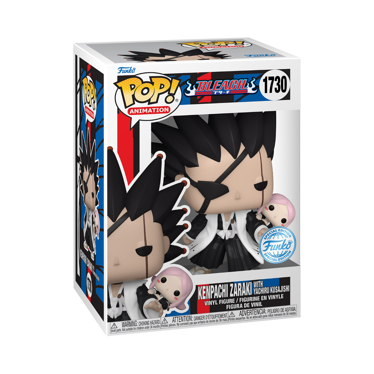 Funko Pop! Animation: Bleach - Kenpachi Zaraki with Yachiru Kusajishi (Special Edition) - Image 4