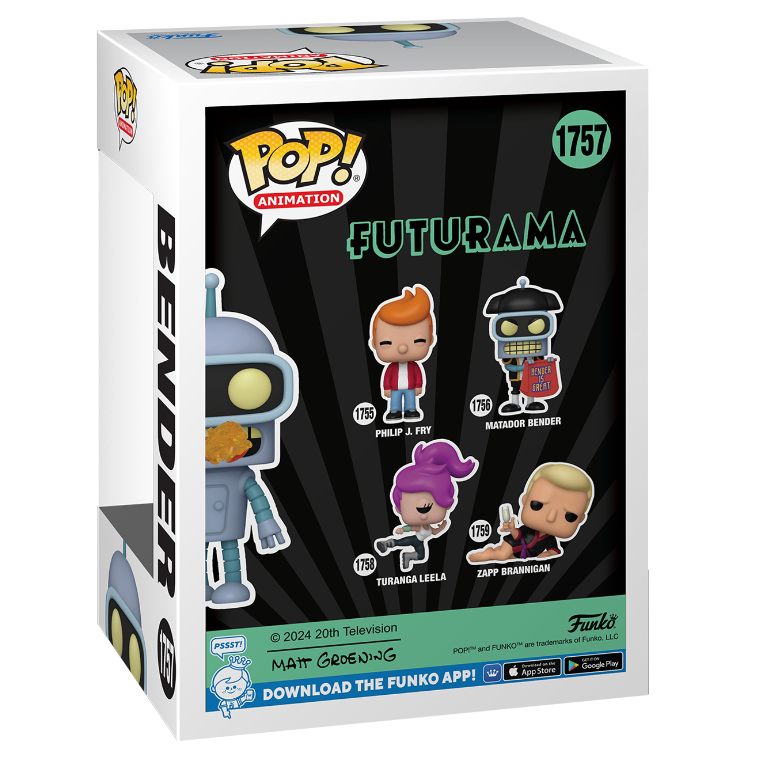 Funko Pop! Animation: Futurama - Bender (Burping) - Image 7