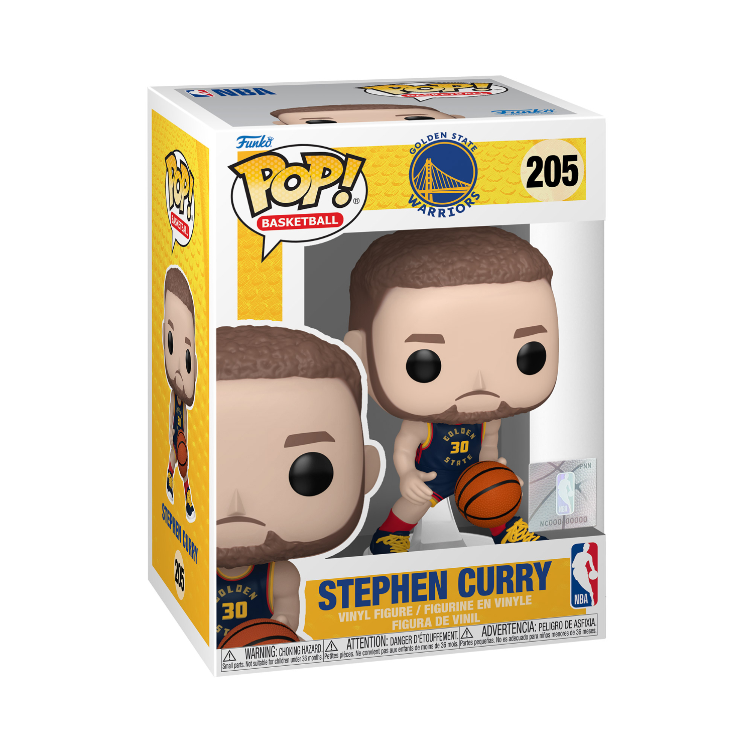 Funko Pop! Basketball: Golden State Warriors - Stephen Curry (2024 City Edition Uniform) - Image 7